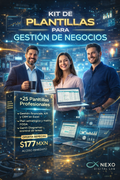 KIT PLANTILLAS PARA GESTIÓN DE NEGOCIOS