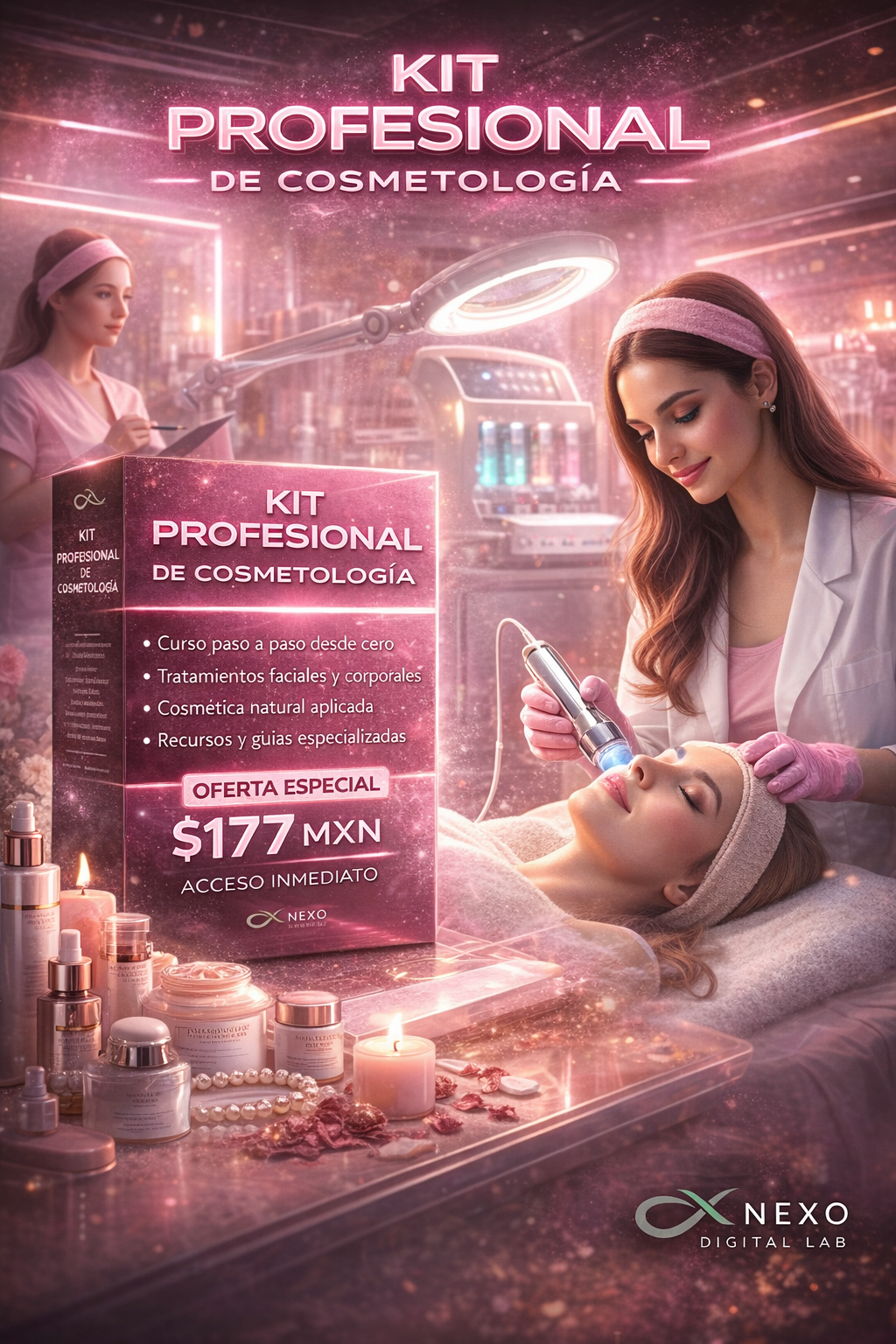 KIT PROFESIONAL DE COSMETOLOGÍA